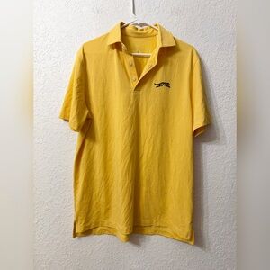 Sun Day Red Tiger Woods Yellow Polo Shirt - M